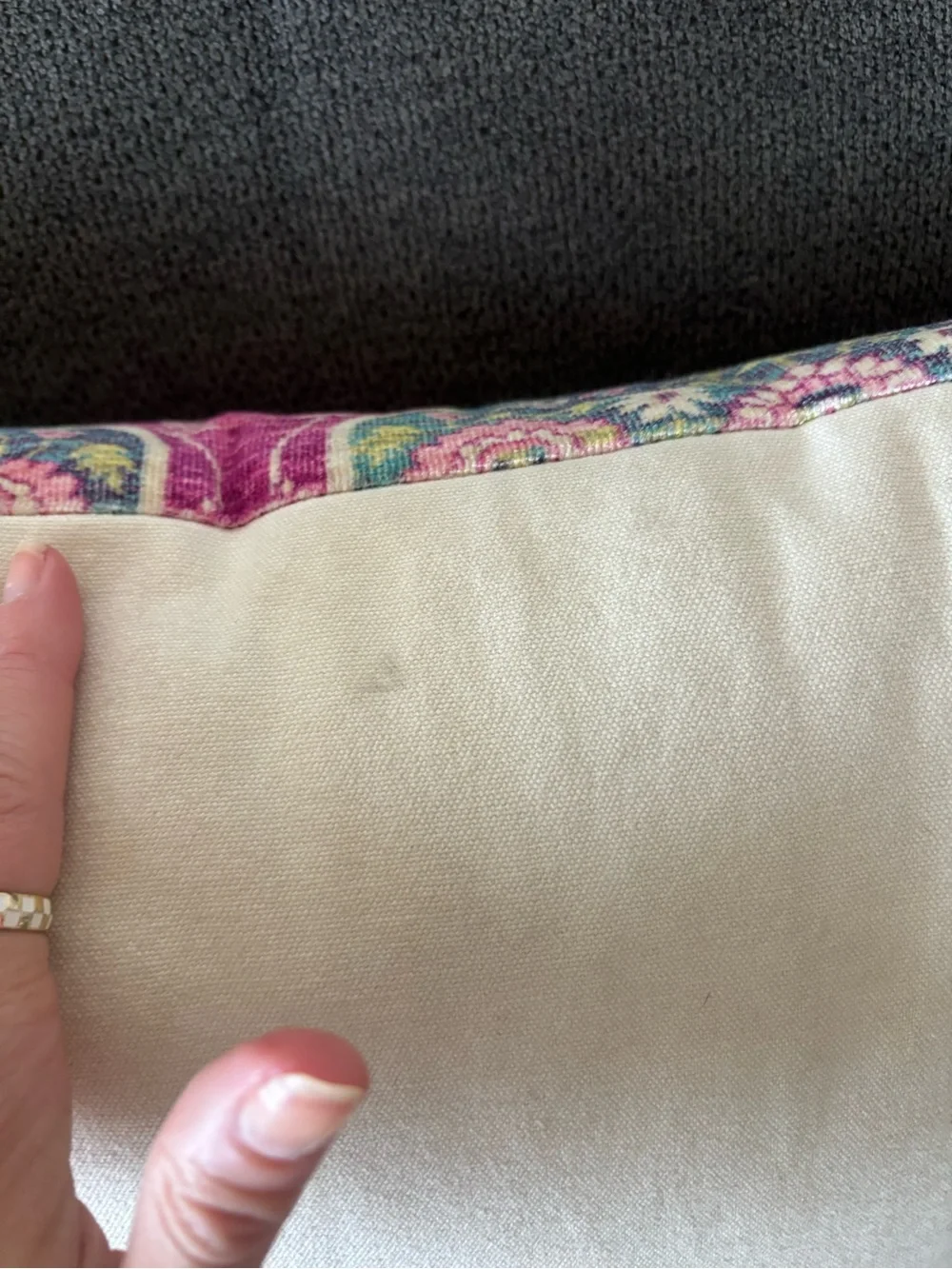 Bundle Anthropologie Vibrant Global Velvet Pillow Pink (2 pillows)